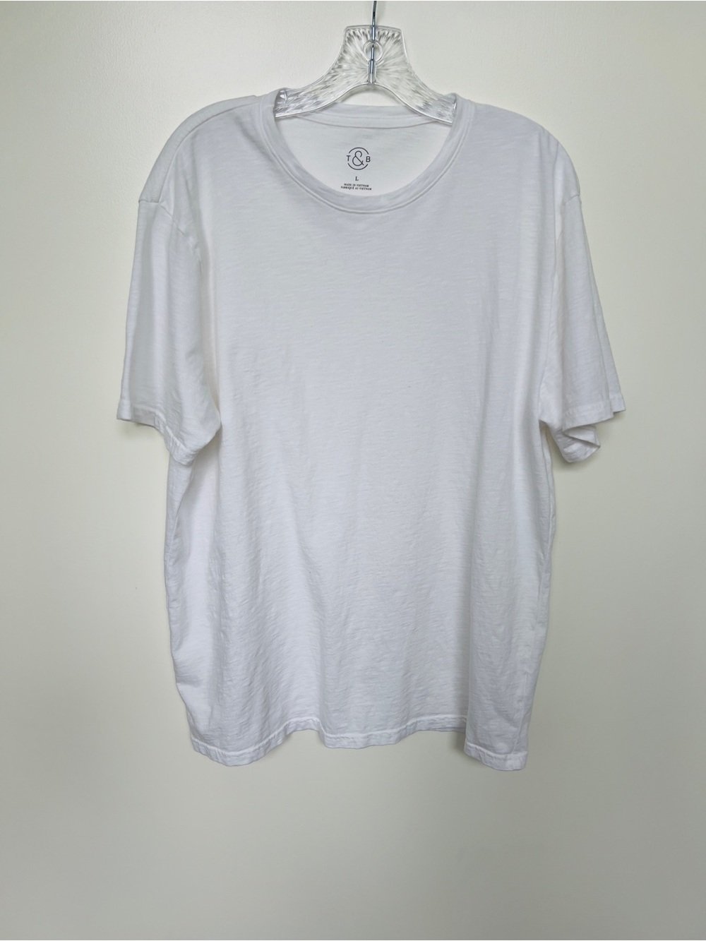 Treasure & Bond Classic men’s White Crewneck T-Shirt